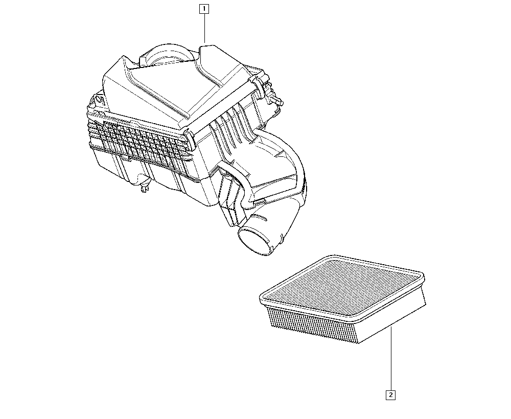 RENAULT 82 00 602 361 - Vzduchový filtr www.parts5.com