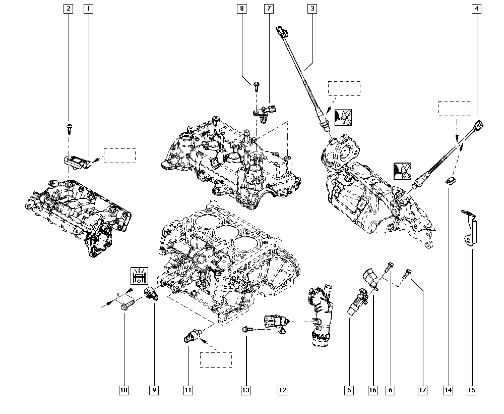 DACIA 237312832R - Andur,Nukkvõllipositsioon www.parts5.com