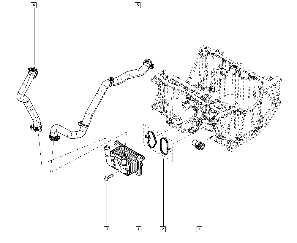 Mercedes-Benz 213052032R - Radiateur d'huile www.parts5.com