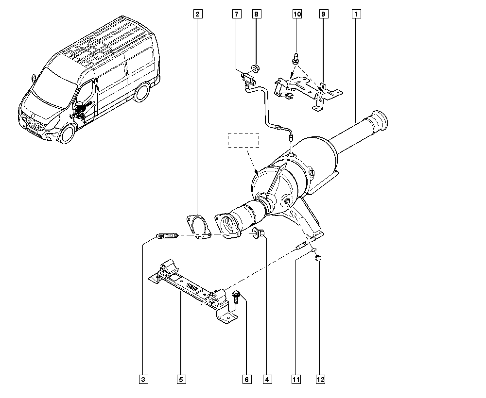 RENAULT (20.81.572.09R) - Sensör, egzoz basıncı www.parts5.com