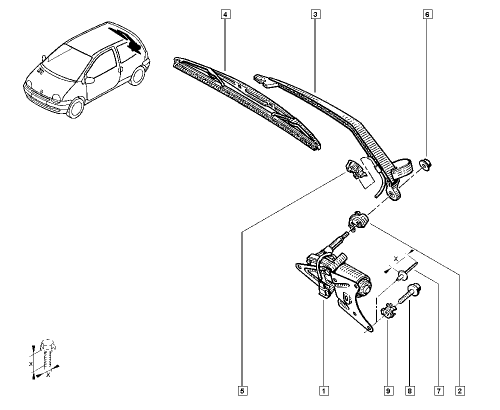 RENAULT 77 11 130 029 - Limpiaparabrisas www.parts5.com