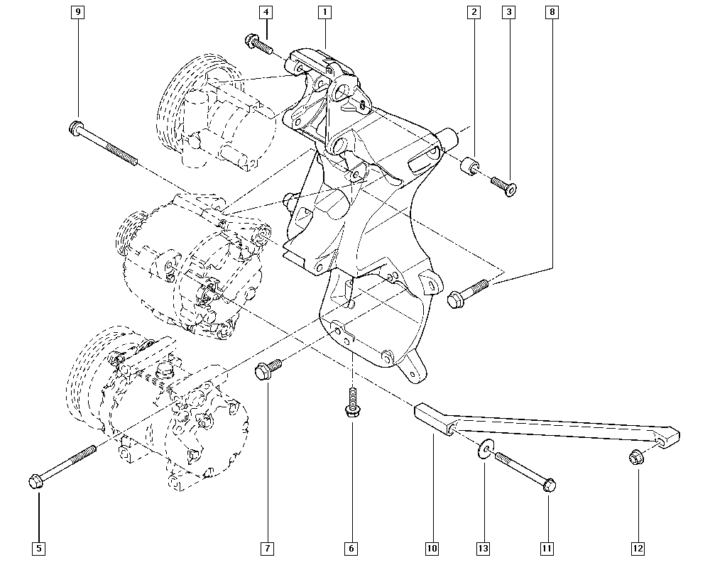 NISSAN 7703002209 - Компрессор кондиционера www.parts5.com