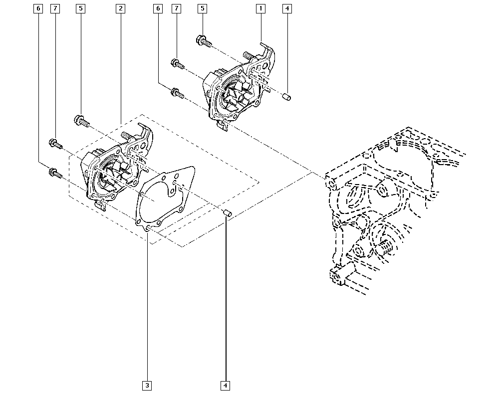 RENAULT 77 01 478 018 - Pompa apa www.parts5.com