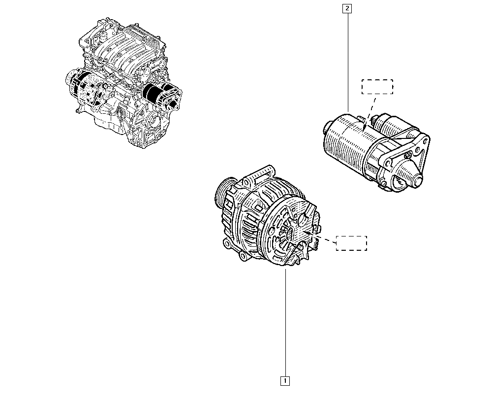 RENAULT 77 00 274 303 - Стартер www.parts5.com