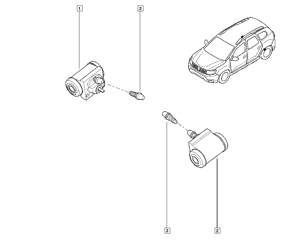 DACIA 441263507R - Колесный тормозной цилиндр www.parts5.com