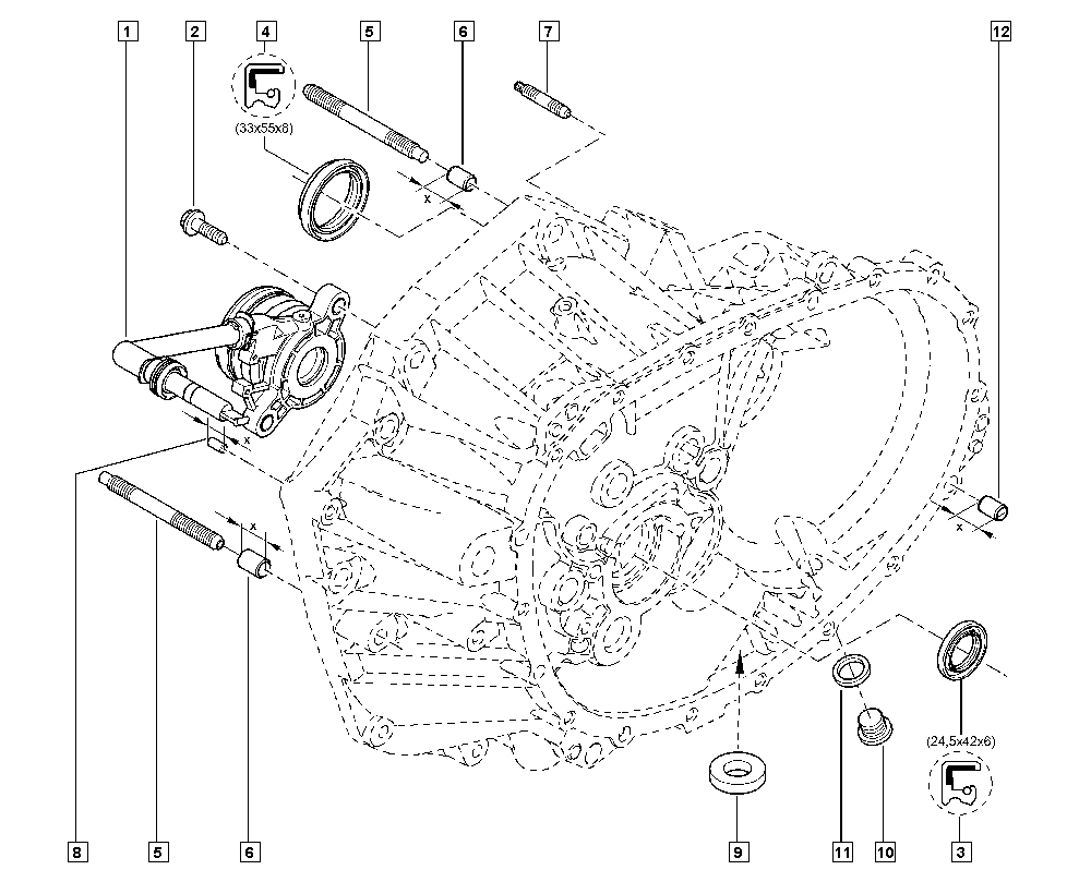 RENAULT 306205974R - Clutch Kit www.parts5.com