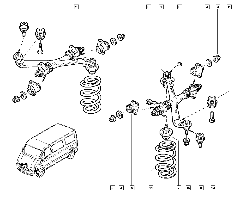 NISSAN 77010-56970 - Zvislý / nosný čap www.parts5.com