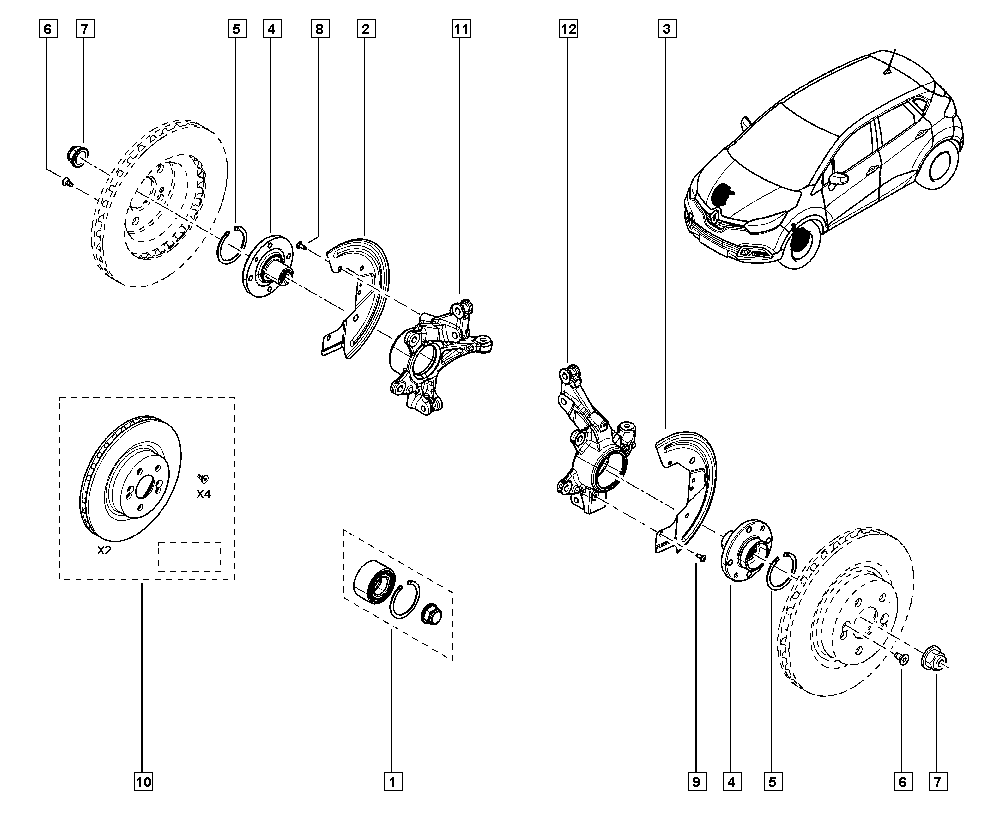 DACIA 40 20 695 18R - Тормозной диск www.parts5.com