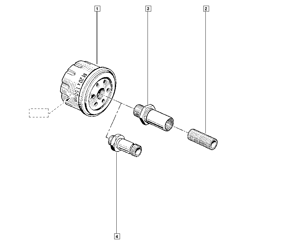 RENAULT 8200768913 - Oil Filter parts5.com