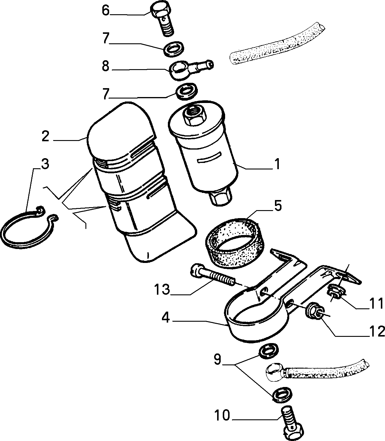 FIAT 71736105 - Filtru combustibil www.parts5.com