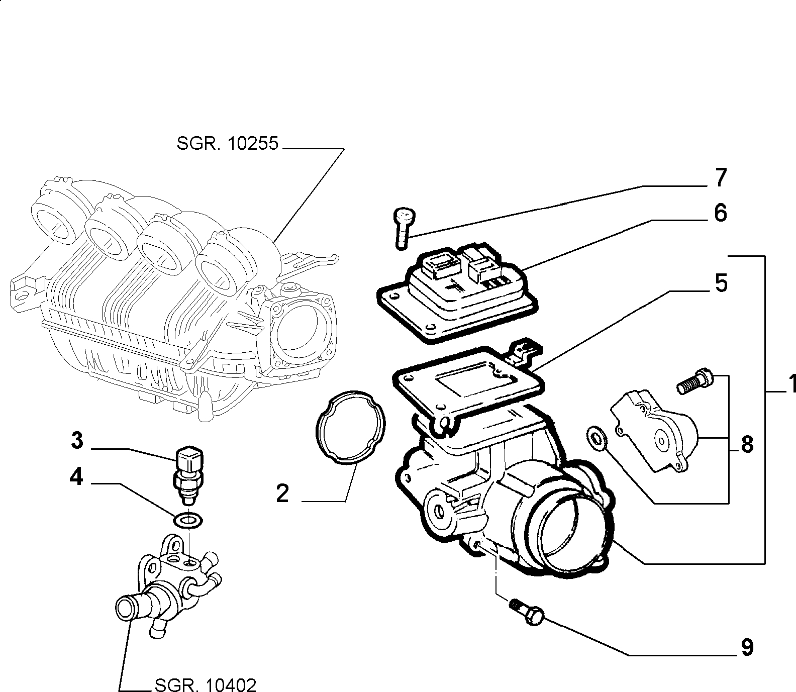 Alfa Romeo 46474712 - Sensor, coolant temperature parts5.com