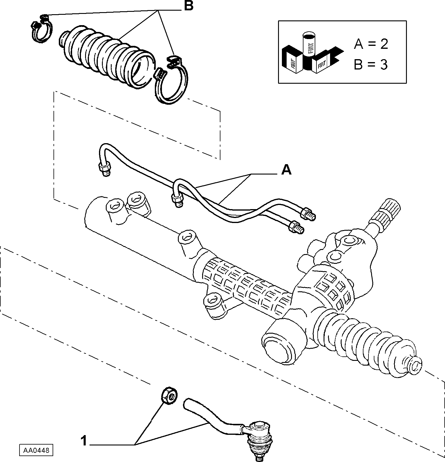 Alfa Romeo 9947920 - Tie Rod End parts5.com