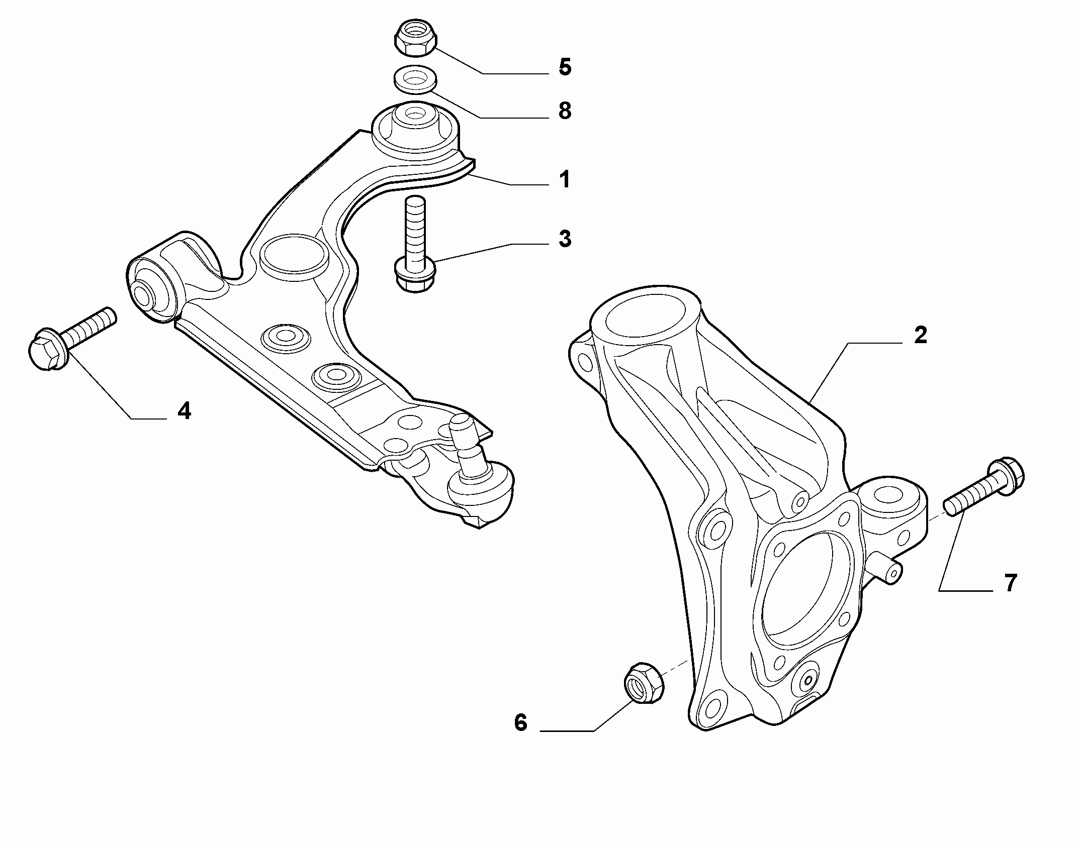 Jeep K06104717AA - NUT www.parts5.com