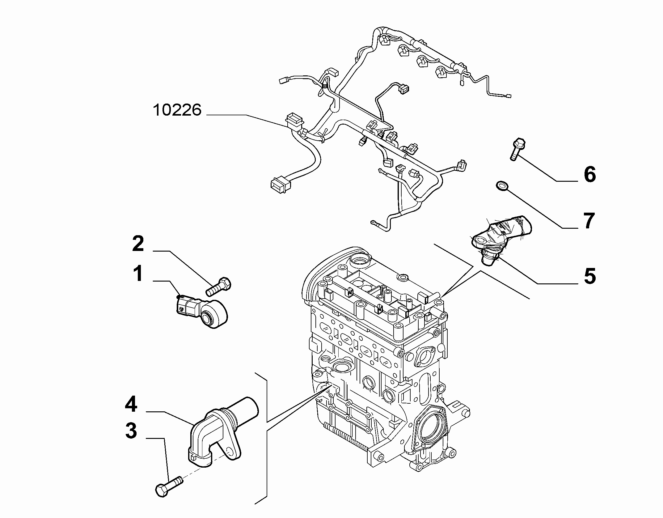 FIAT 46798352 - Senzor impulsuri, arbore cotit www.parts5.com