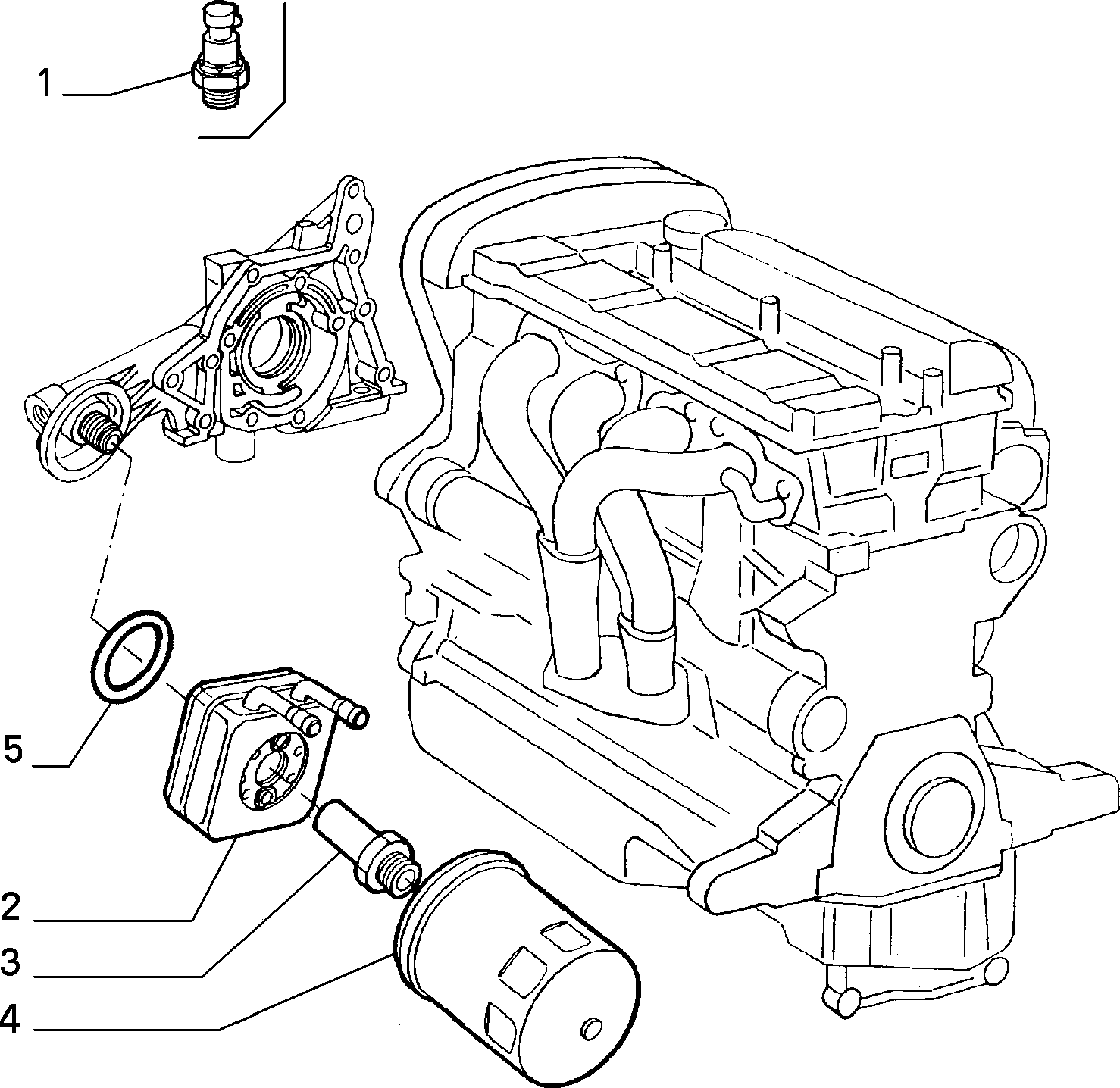 FIAT 71736159 - Filtru ulei www.parts5.com