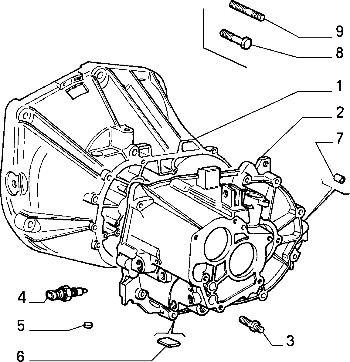 Innocenti 46410523 - Switch, reverse light www.parts5.com