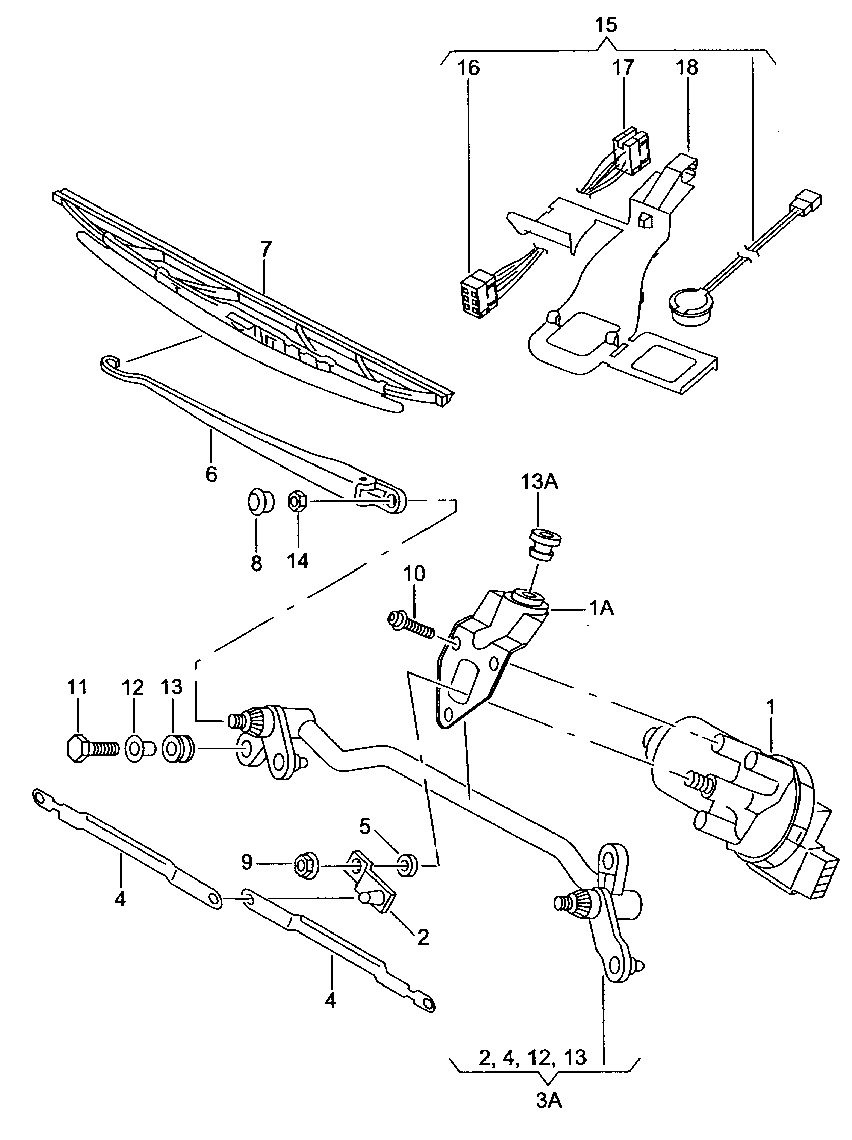 VAG 6L1955425C - Wiper Blade www.parts5.com