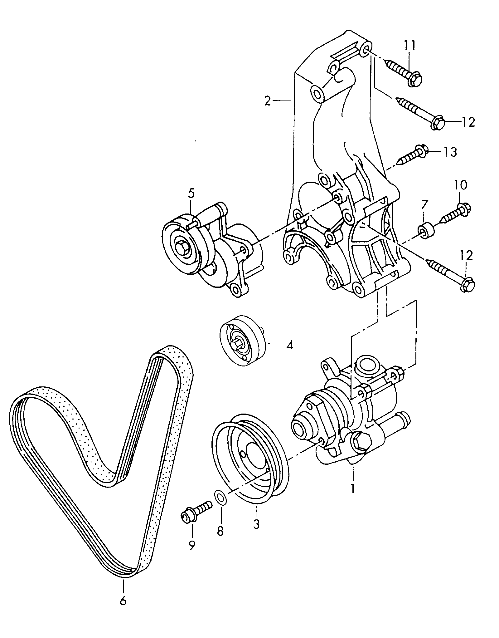 VW 036 145 933 J - Пистов ремък www.parts5.com