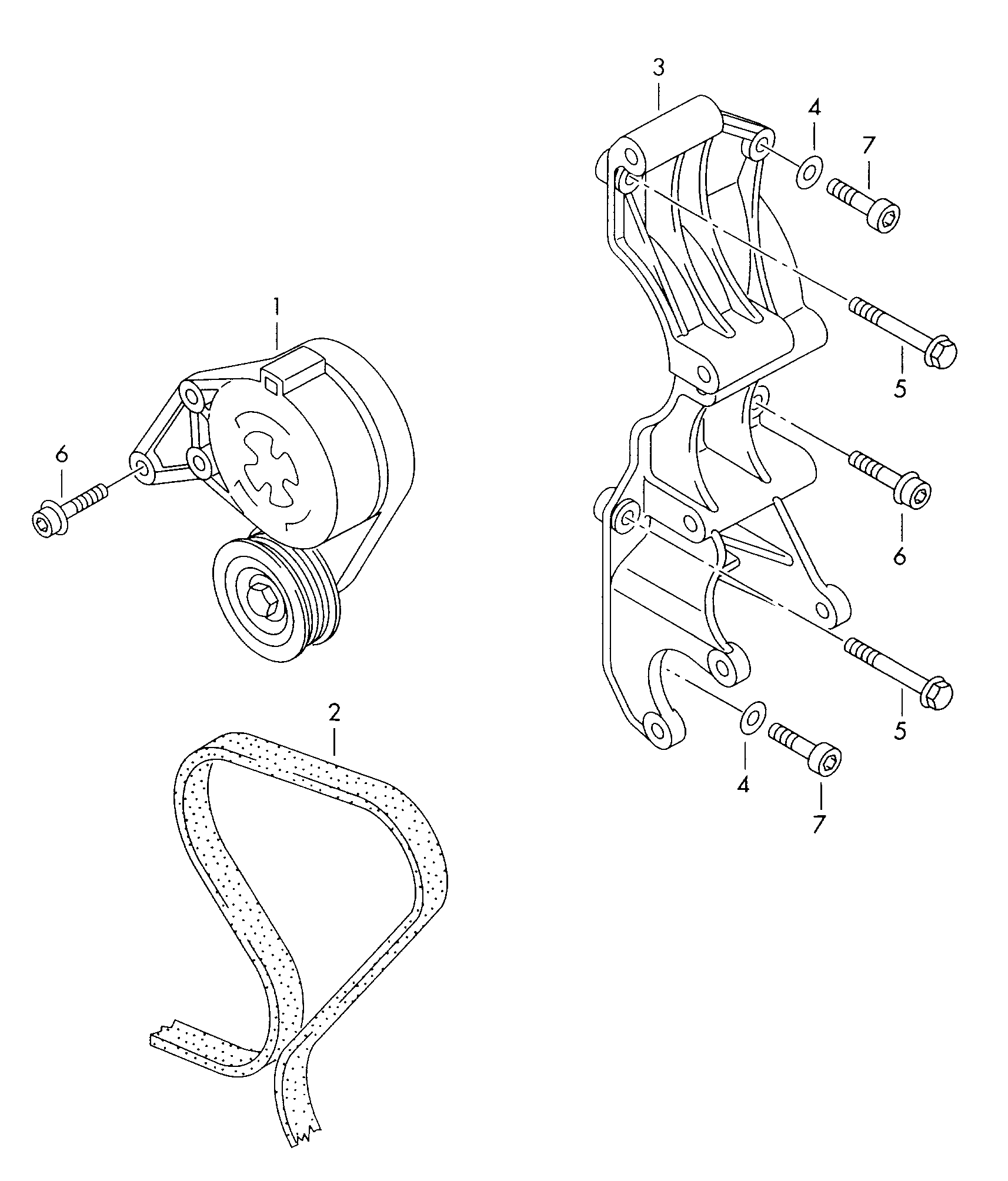 VAG 071145933F - Curea transmisie cu caneluri www.parts5.com