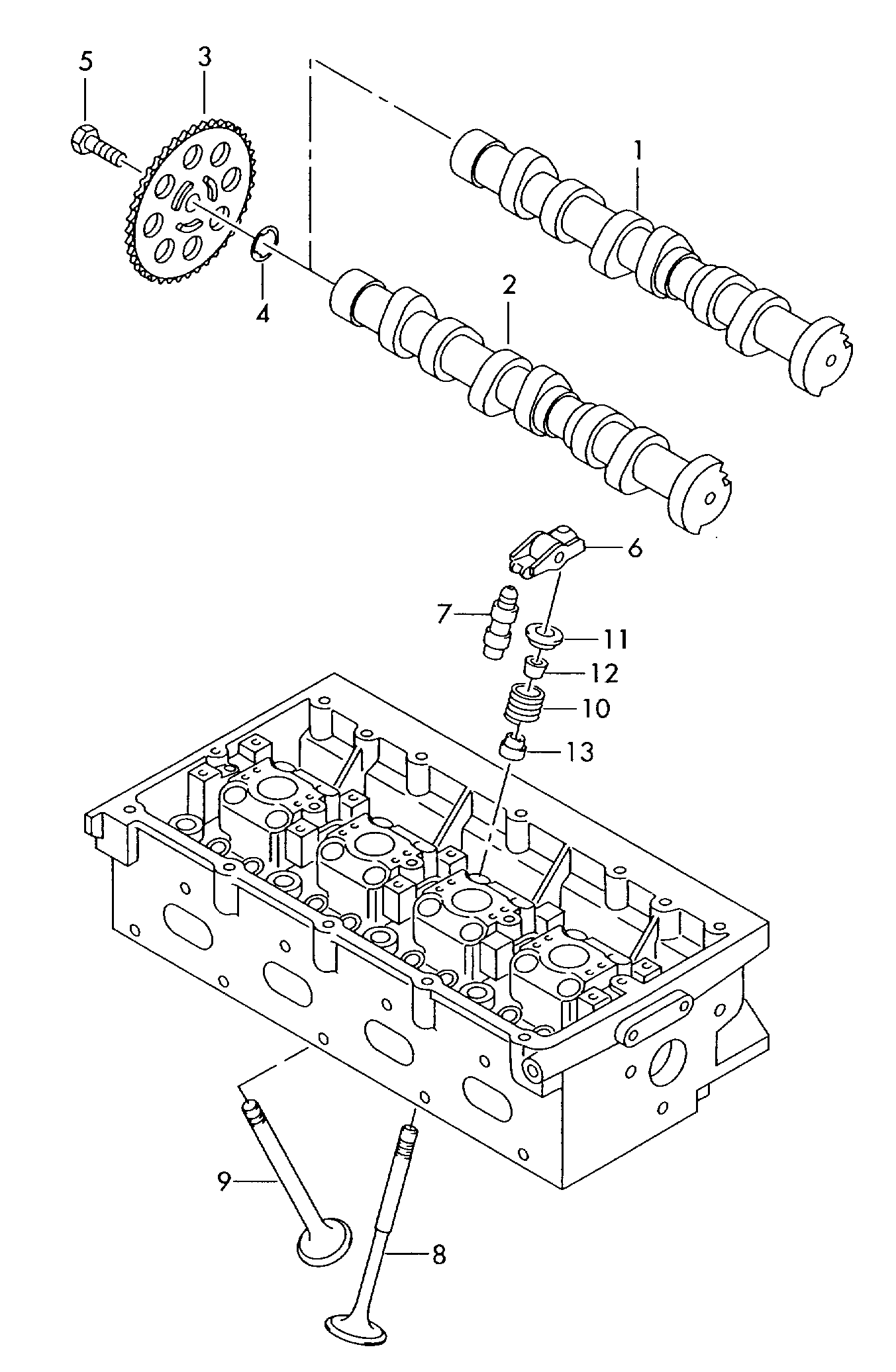 Seat 036109497C - Steuerkettensatz www.parts5.com