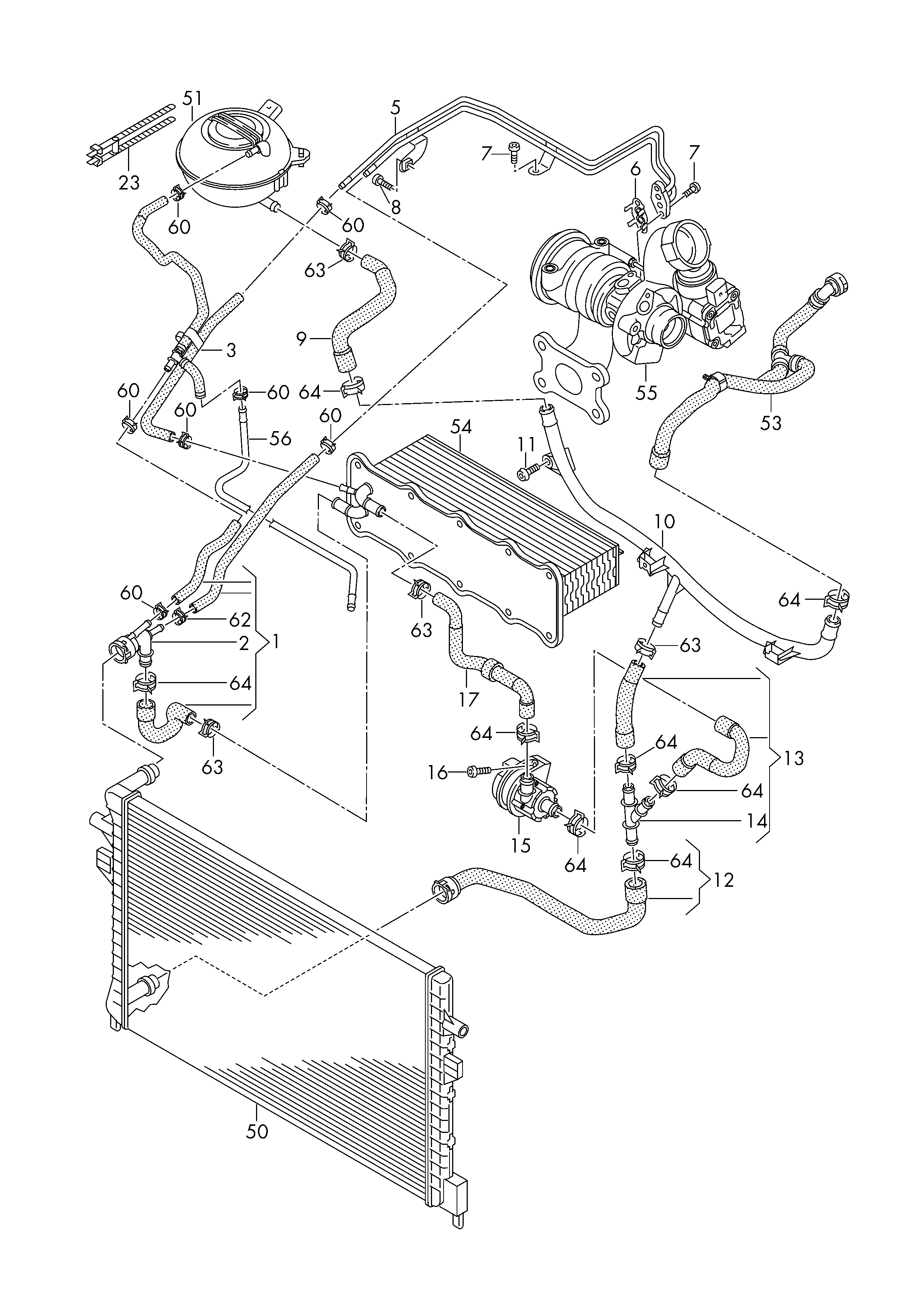 VAG 5G0 965 567 A - Additional Water Pump www.parts5.com