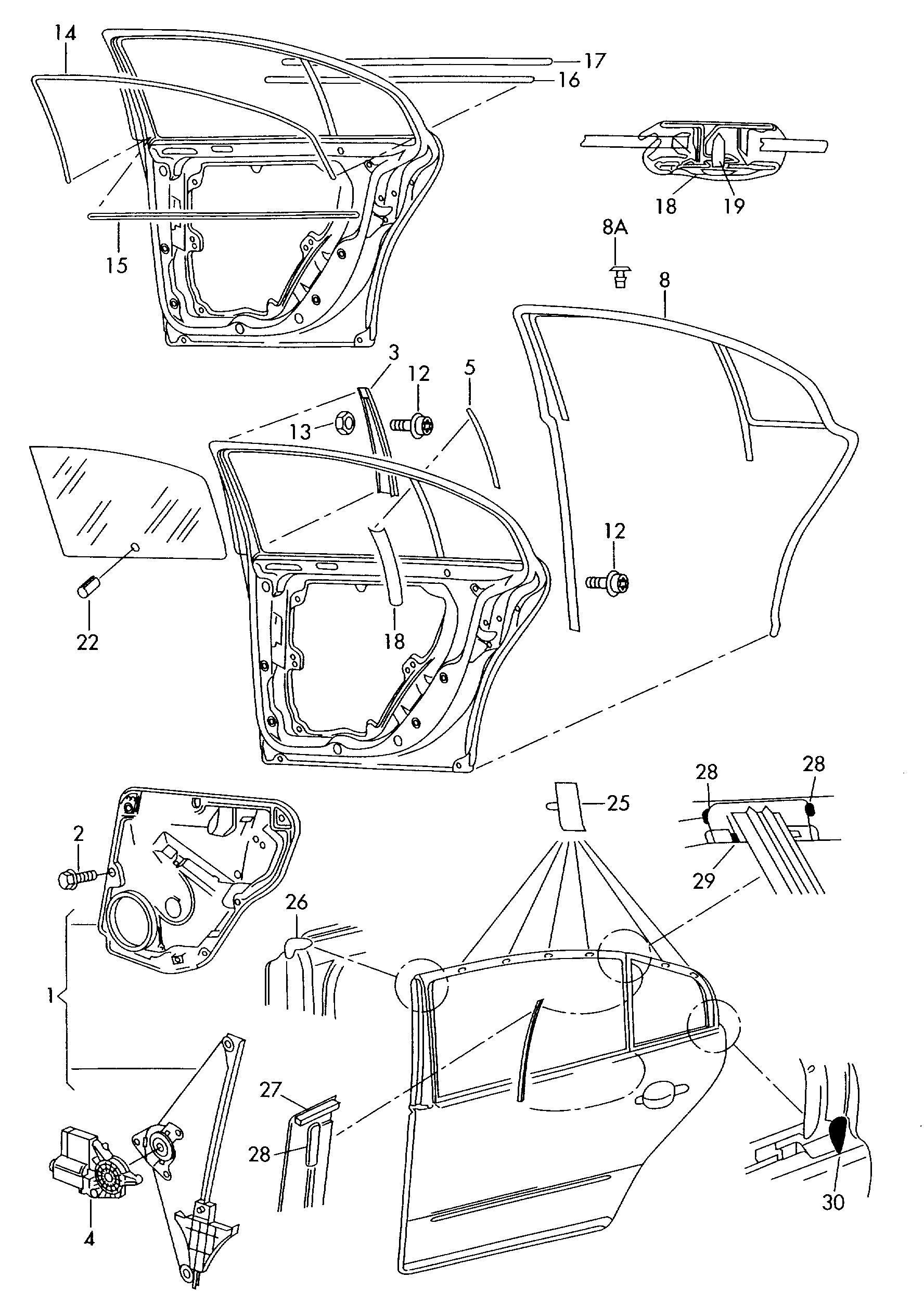 VAG 3U5 839 461 - Elevalunas www.parts5.com