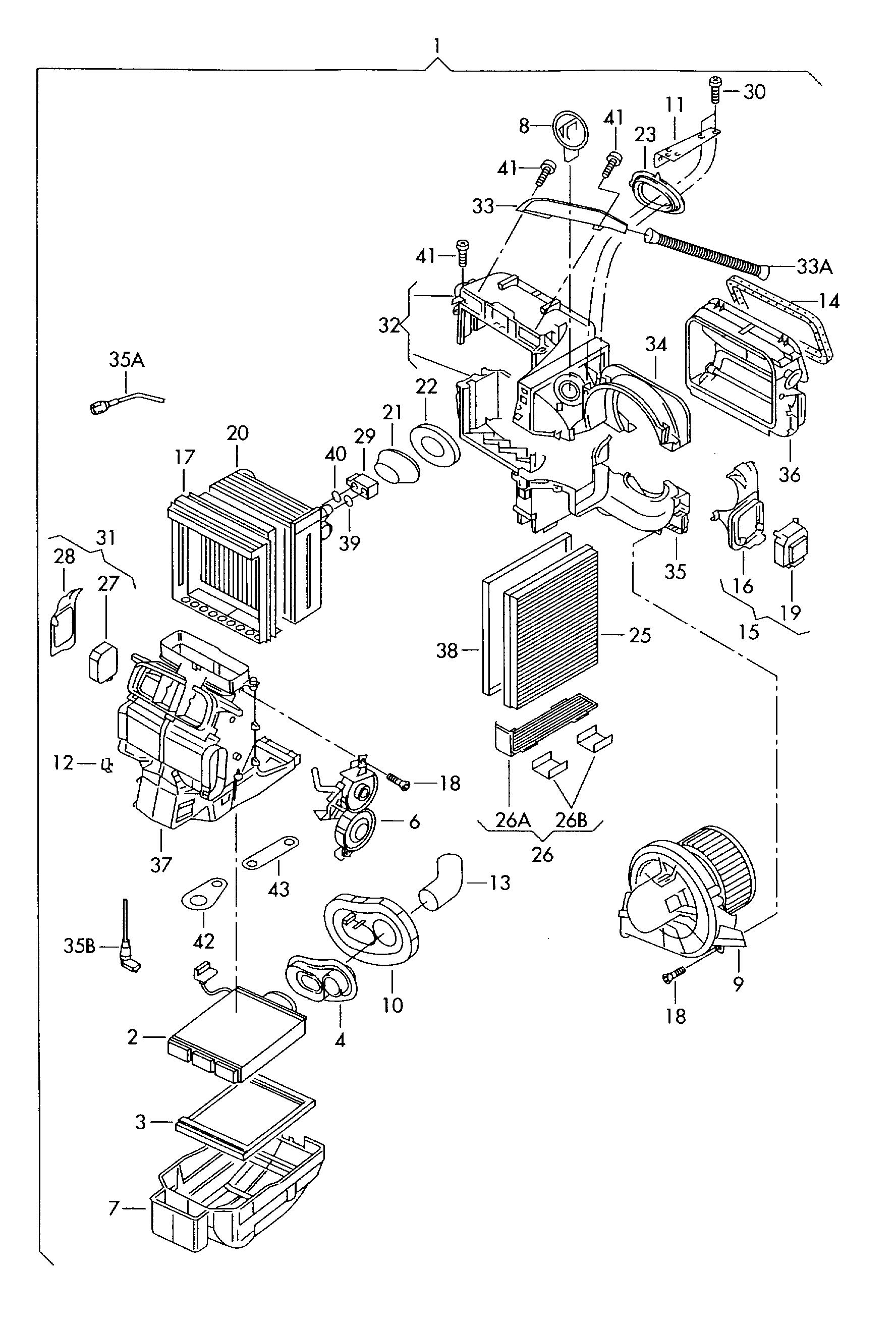 VAG 6Q0819653B - Filtar, zrak unutarnjeg prostora www.parts5.com