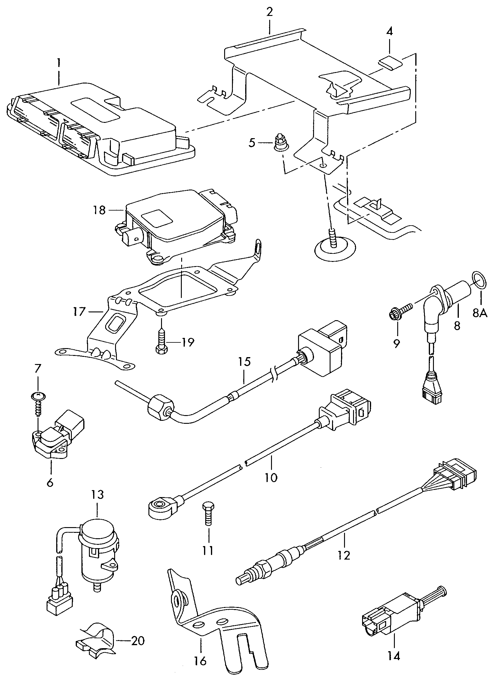 VW 1K0 998 262 G - Sonda Lambda www.parts5.com