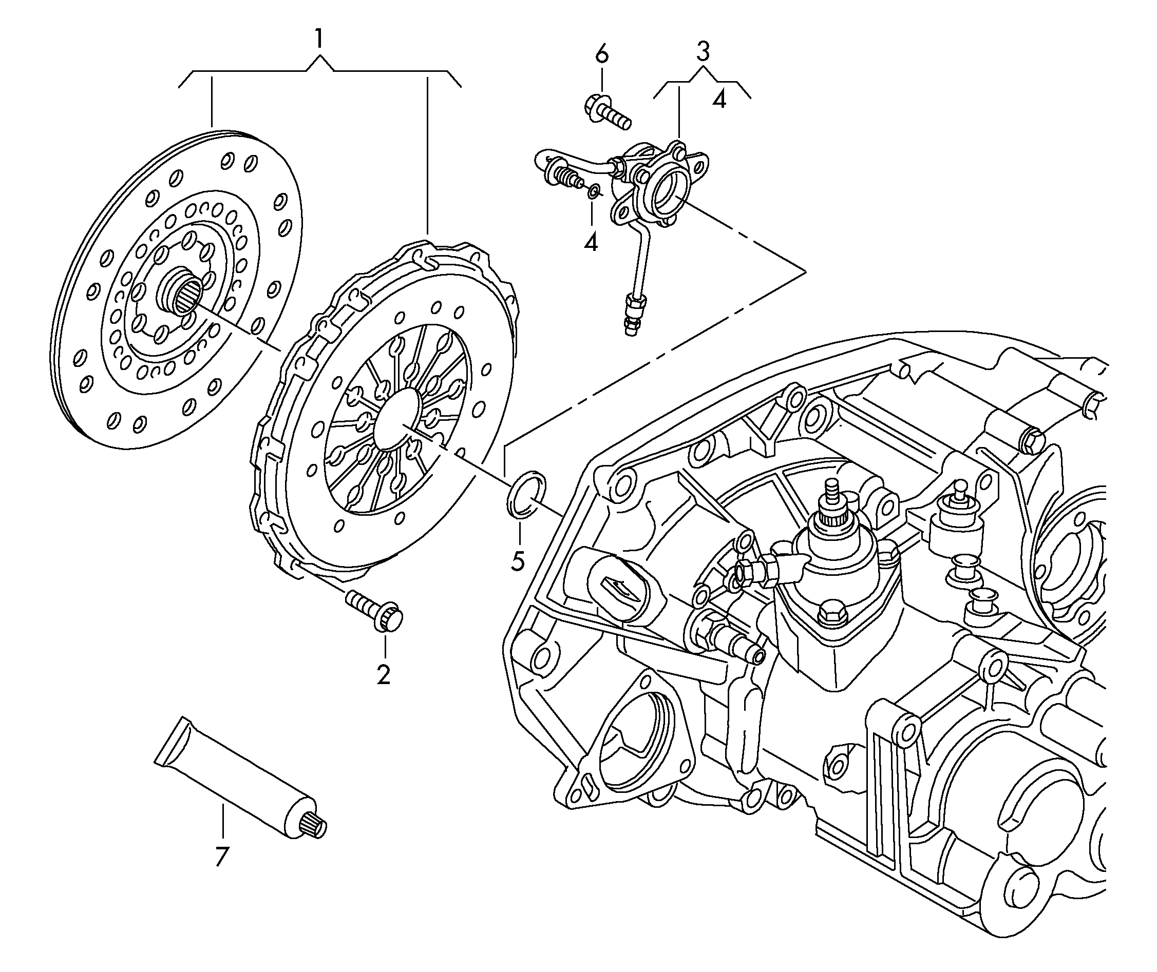 AUDI 03G 141 015 L - Set ambreiaj www.parts5.com