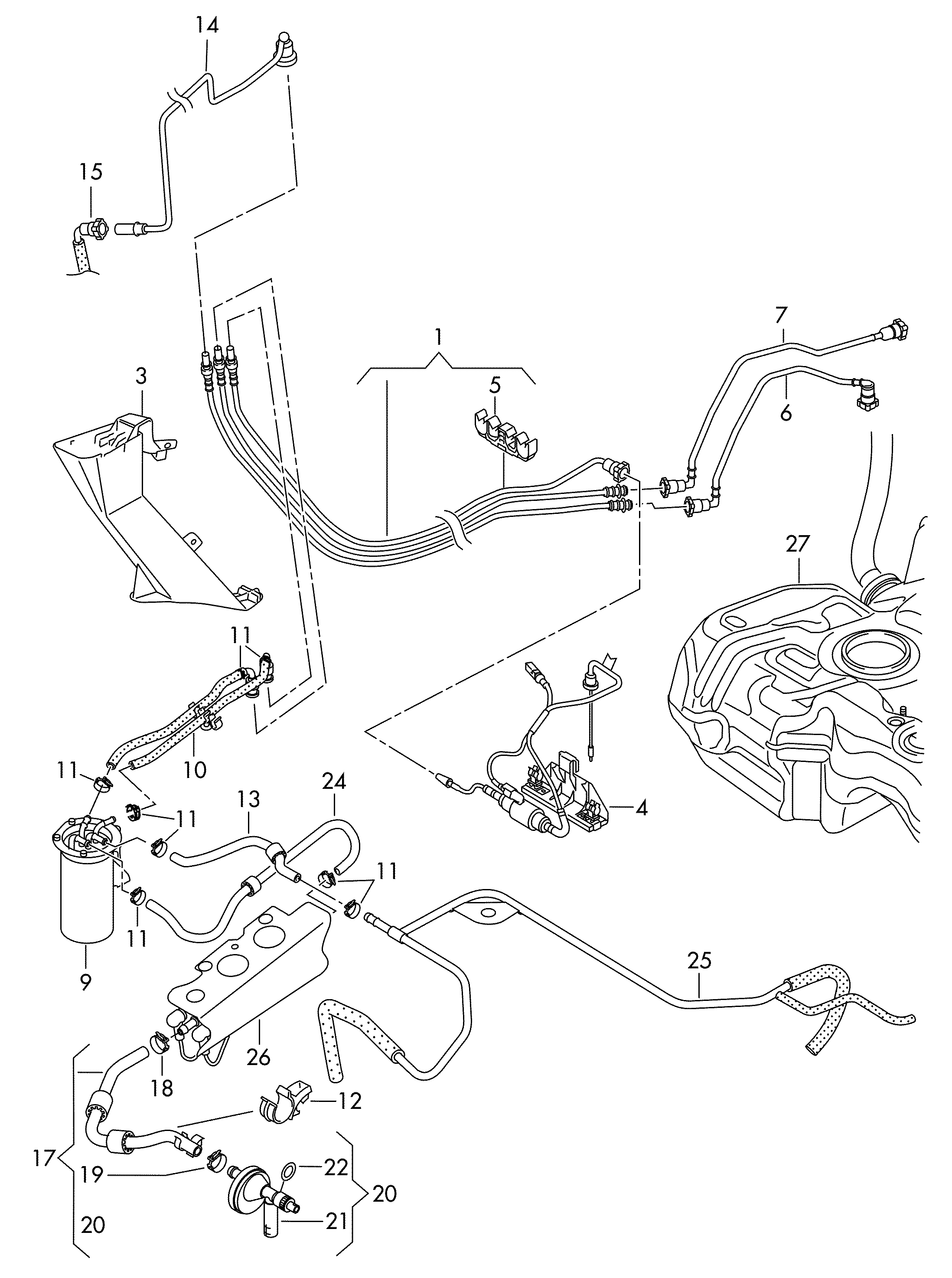 VAG 03L 919 824C - Sensör, yakıt sıcaklığı www.parts5.com