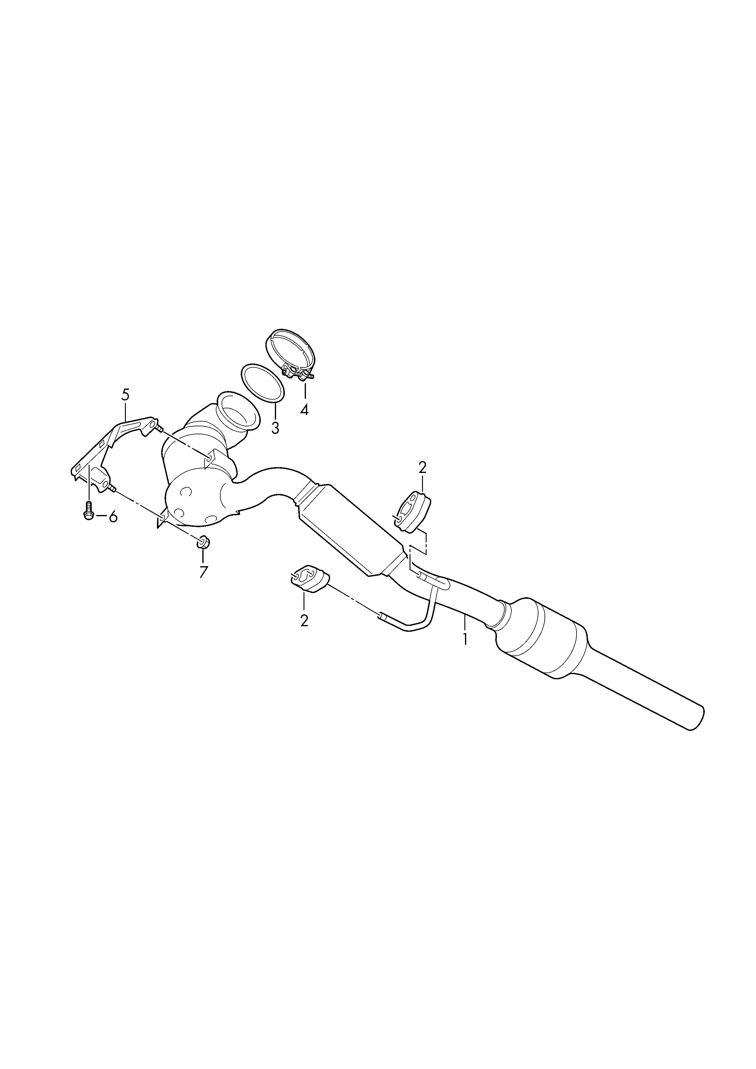 Skoda 5C0253115A - Brtveni prsten, ispušna cijev www.parts5.com