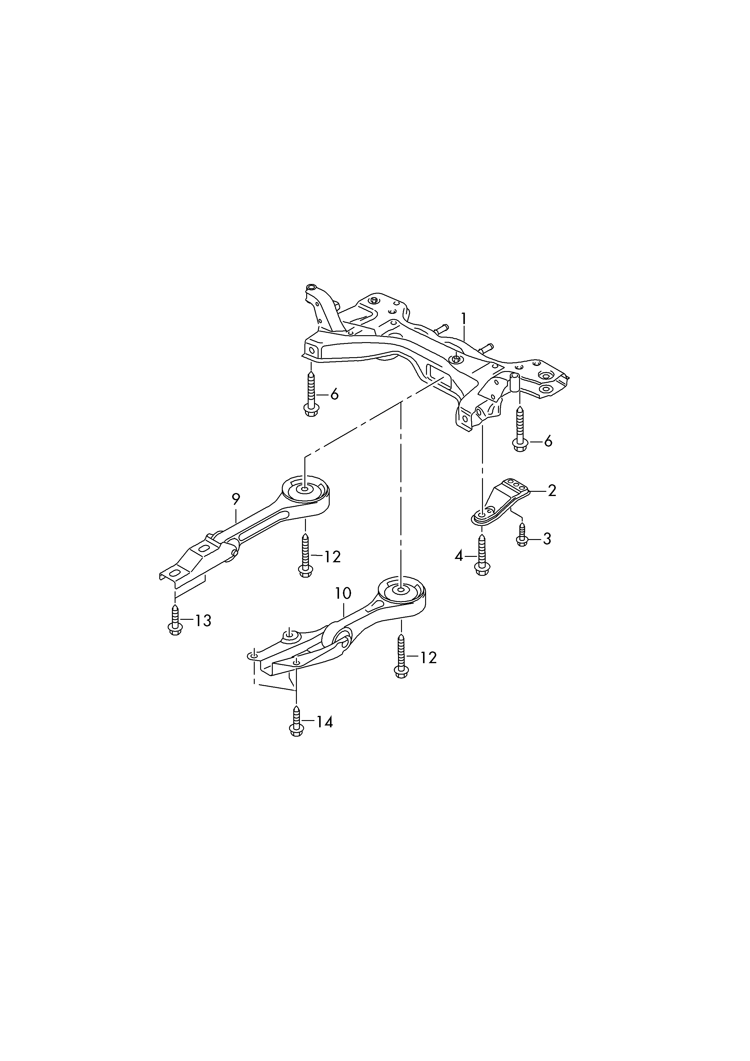 Skoda 6Q0 199 851 AS - Ulożenie manuálnej prevodovky www.parts5.com