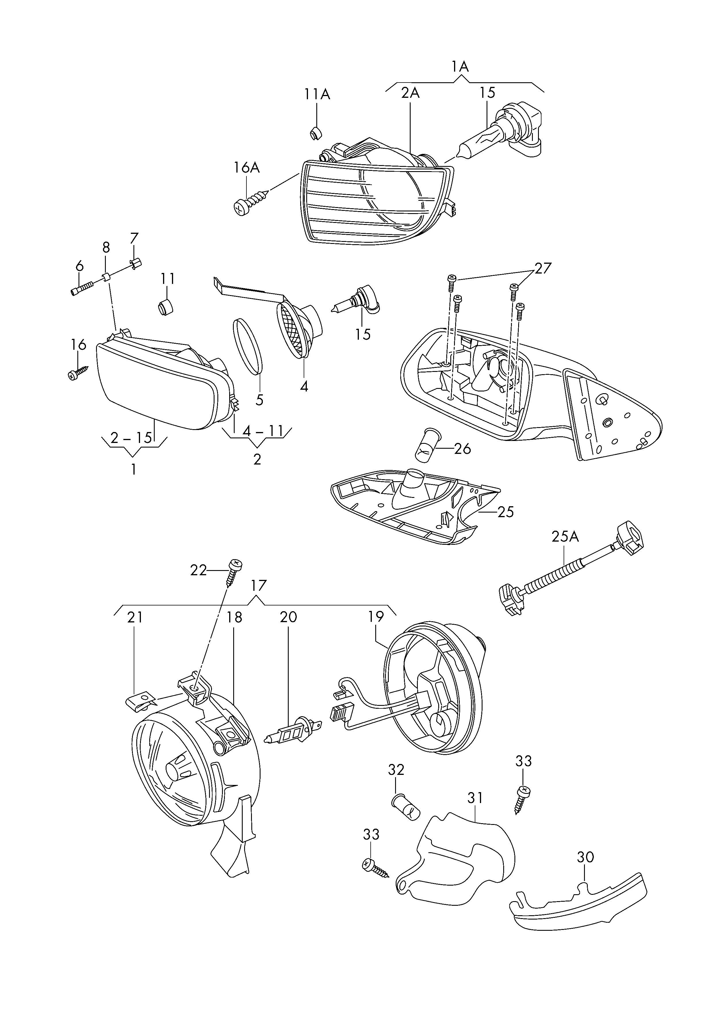 VAG 1Z0949101D - Zunanje ogledalo www.parts5.com