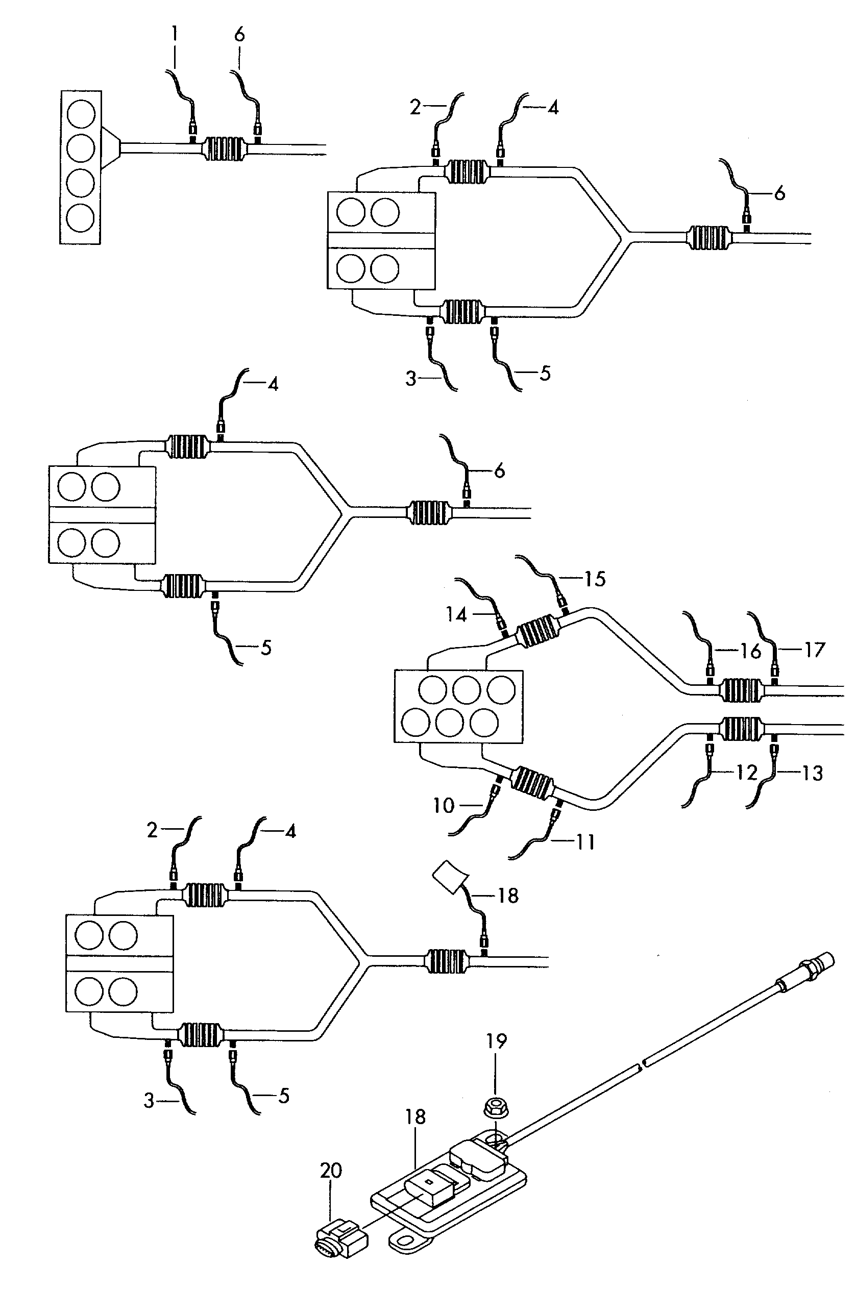 VW 022 906 262 AN - Αισθητήρας λάμδα www.parts5.com