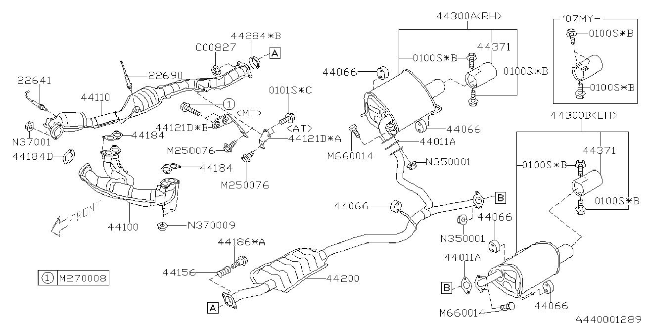 Subaru 22690AA590 - Αισθητήρας λάμδα www.parts5.com