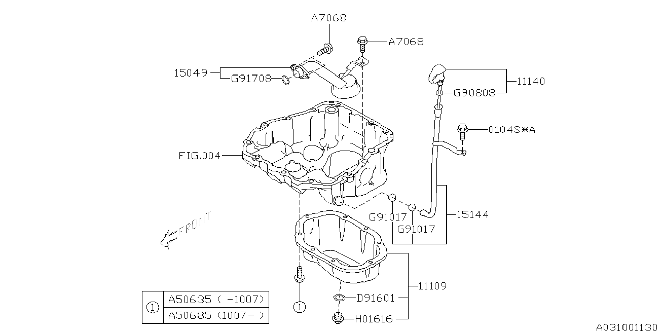 Subaru 803916010 - Tömítőgyűrű, olajleeresztő csavar www.parts5.com