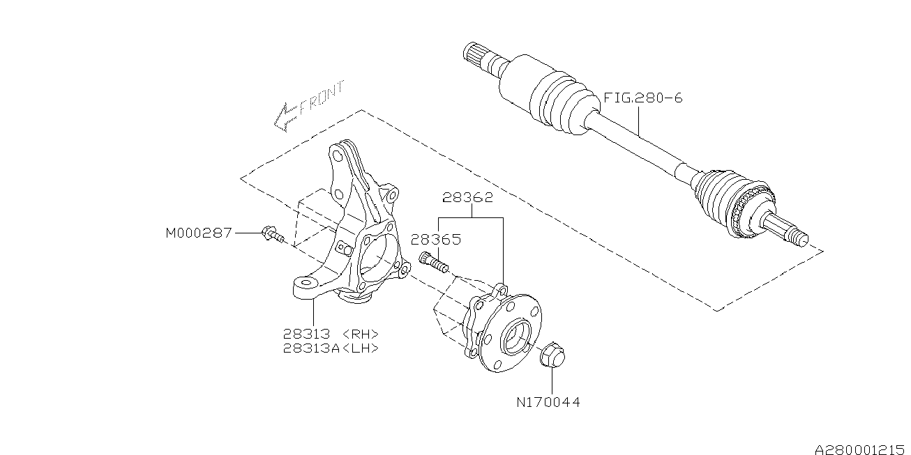 Subaru 28365-FE000 - Čap kolesa www.parts5.com