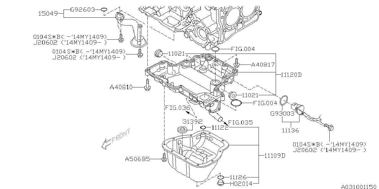 Subaru 80692-6030 - Těsnicí kroužek hřídele, klikový hřídel www.parts5.com