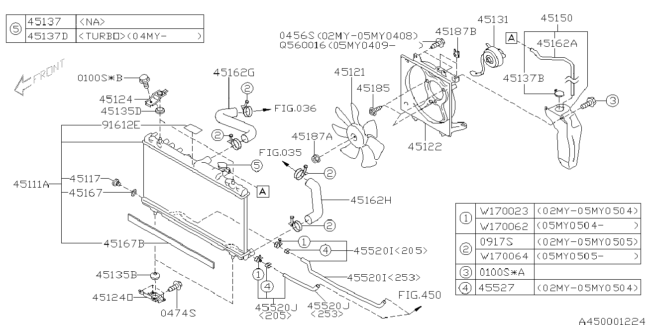 TOYOTA 45137AE001 - Sulgurkate, jahutusseade www.parts5.com