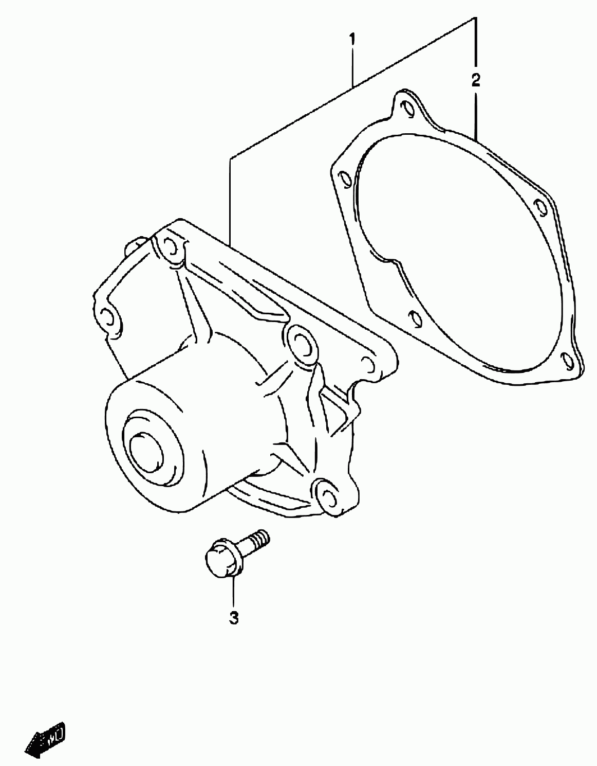 RENAULT TRUCKS 17410-84A00 - Wasserpumpe www.parts5.com