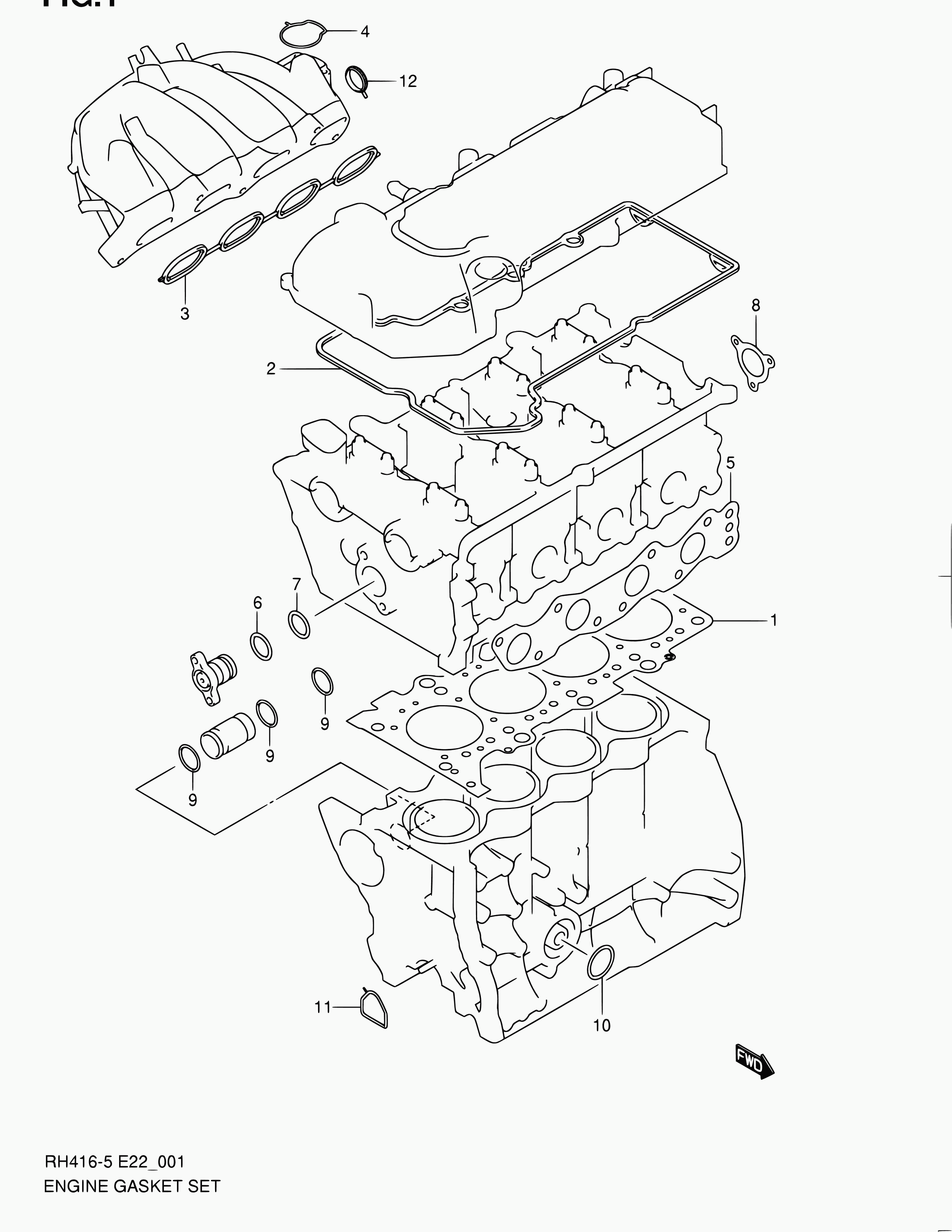 Suzuki 09280-28008 - Dichtung, Ölpumpe www.parts5.com