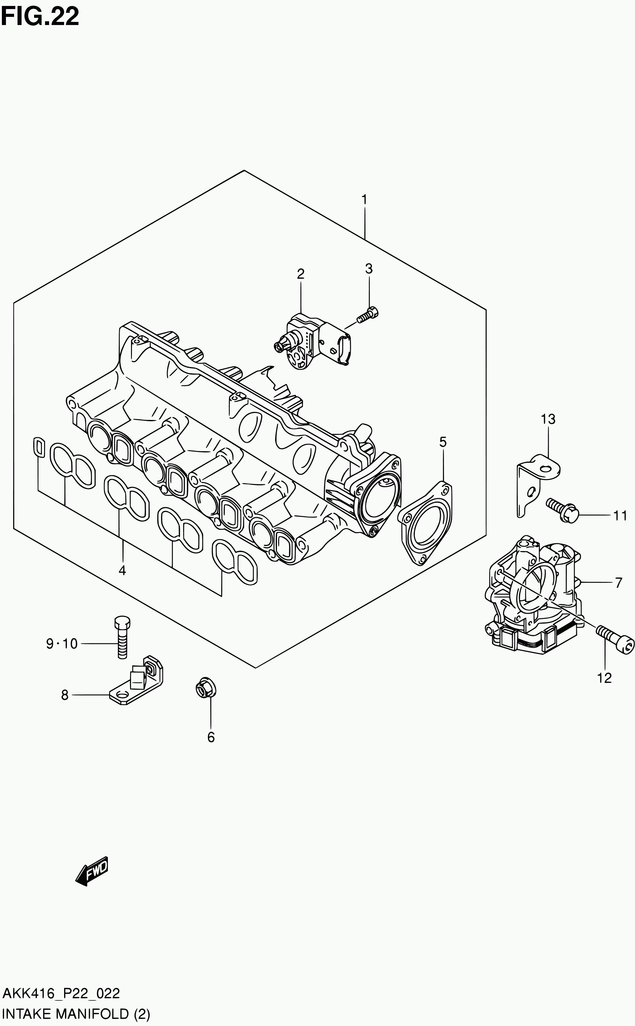 Suzuki 18590-79J62 - Sensor, boost pressure parts5.com