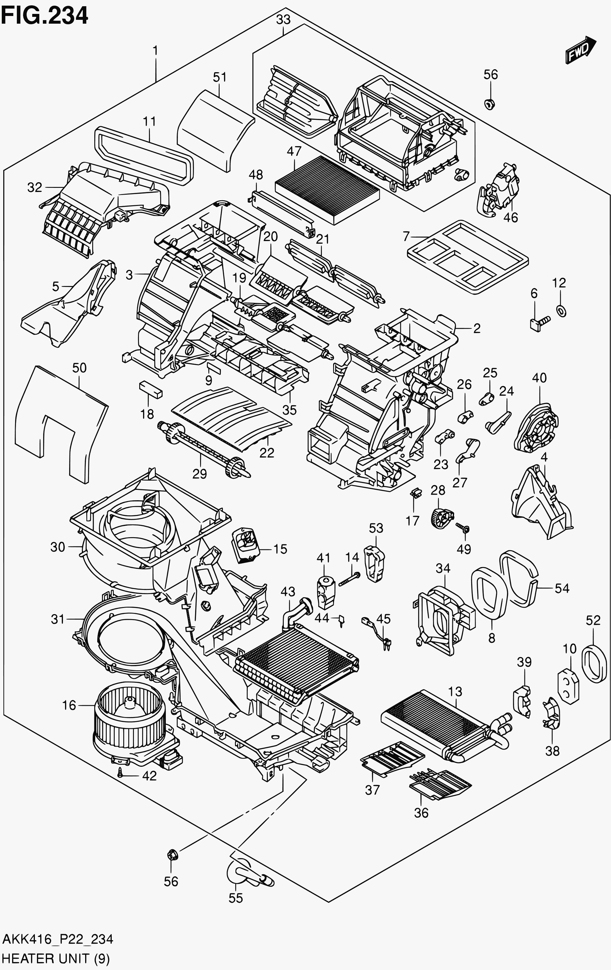 Suzuki 95850-61M00 - Filter vnútorného priestoru www.parts5.com