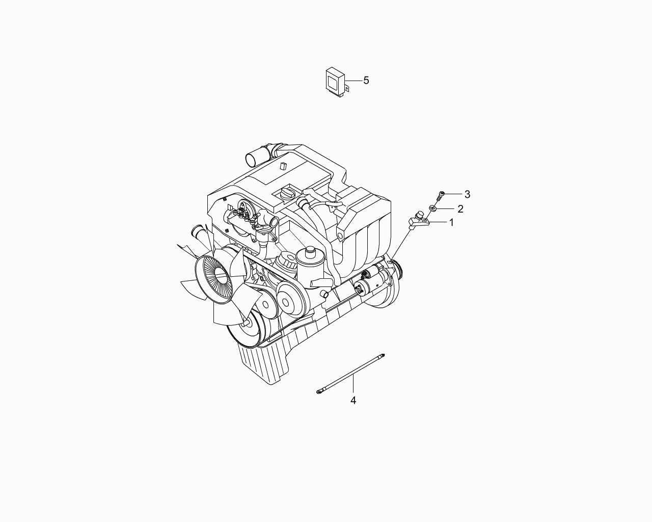 Ssangyong 1621533028 - Sensor, crankshaft pulse parts5.com