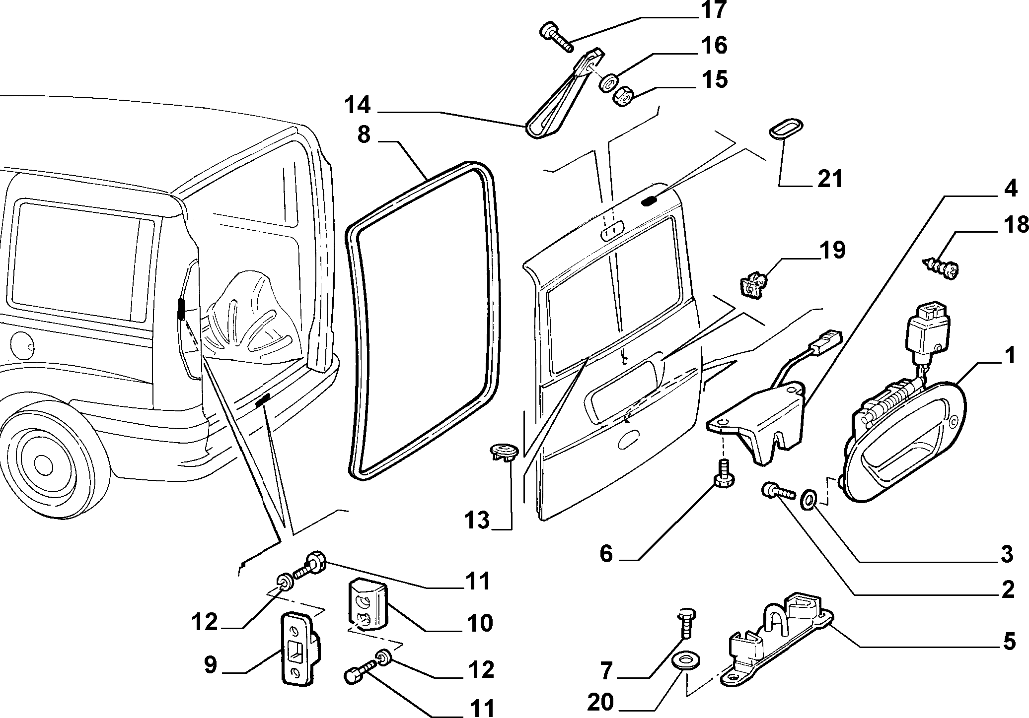 FIAT 46770619 - Guide, locking knob www.parts5.com