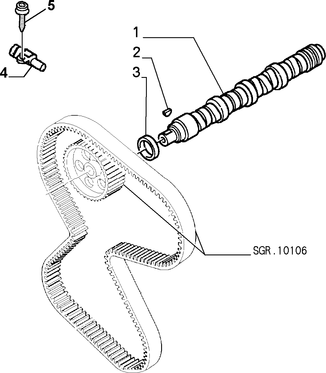 CITROËN 9628559880 - Sensor, crankshaft pulse parts5.com