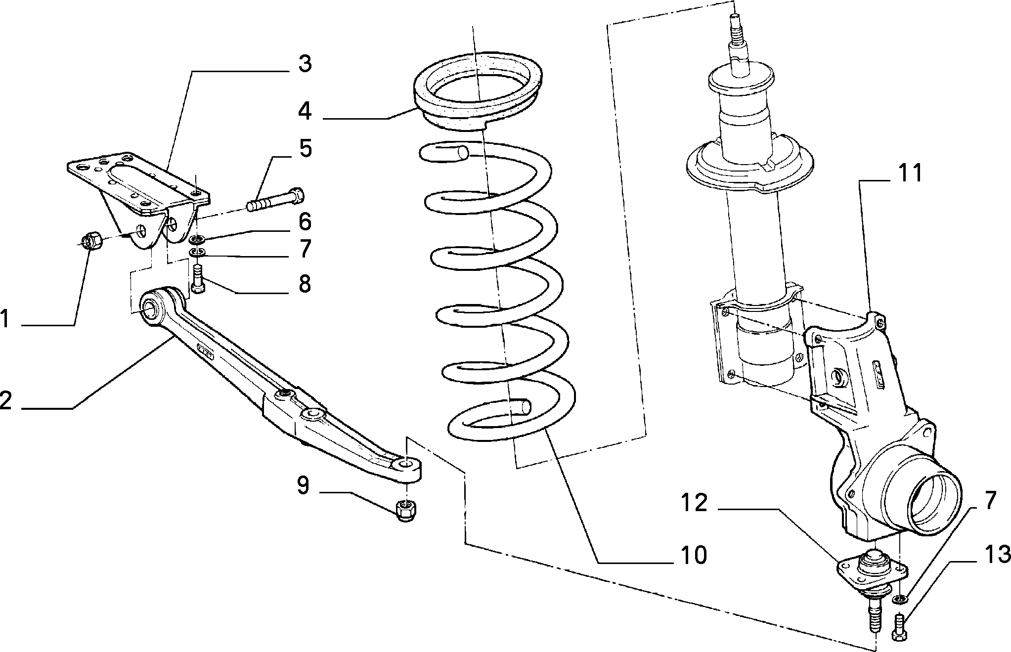 FIAT 15503811 - Ремкомплект, соединительная тяга стабилизатора www.parts5.com