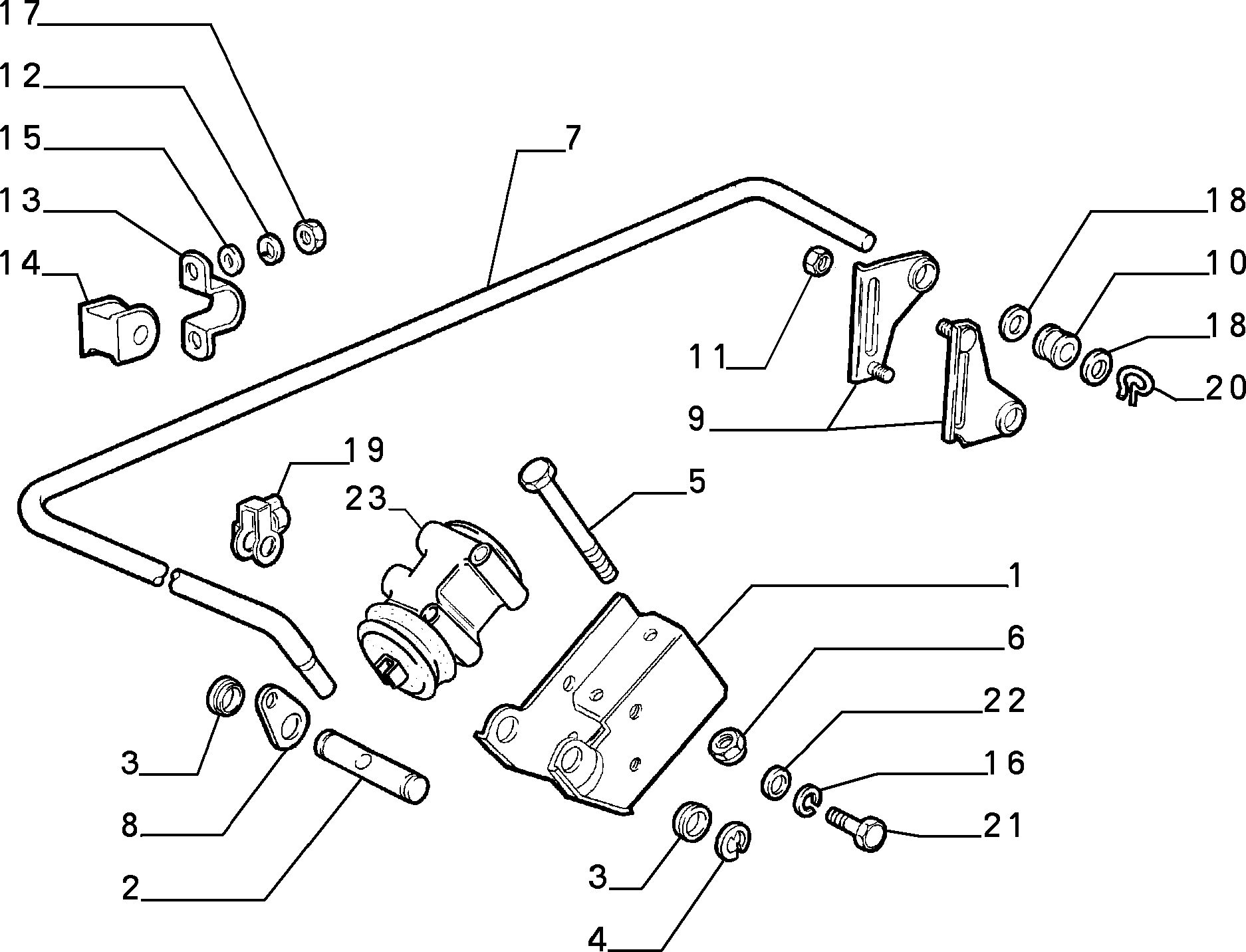 FIAT 71737889 - Brake Power Regulator www.parts5.com