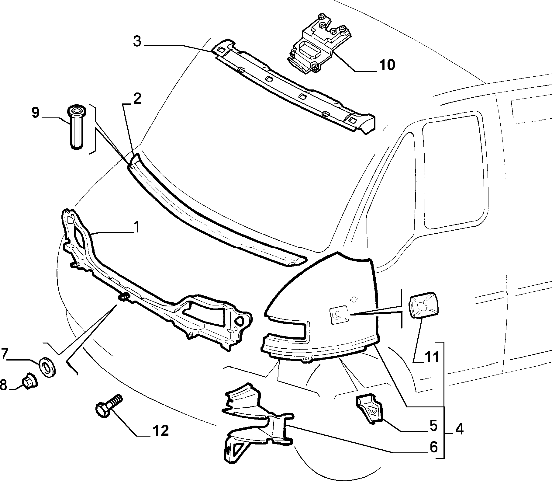 Lancia 12 642 001 - Ροδέλα www.parts5.com