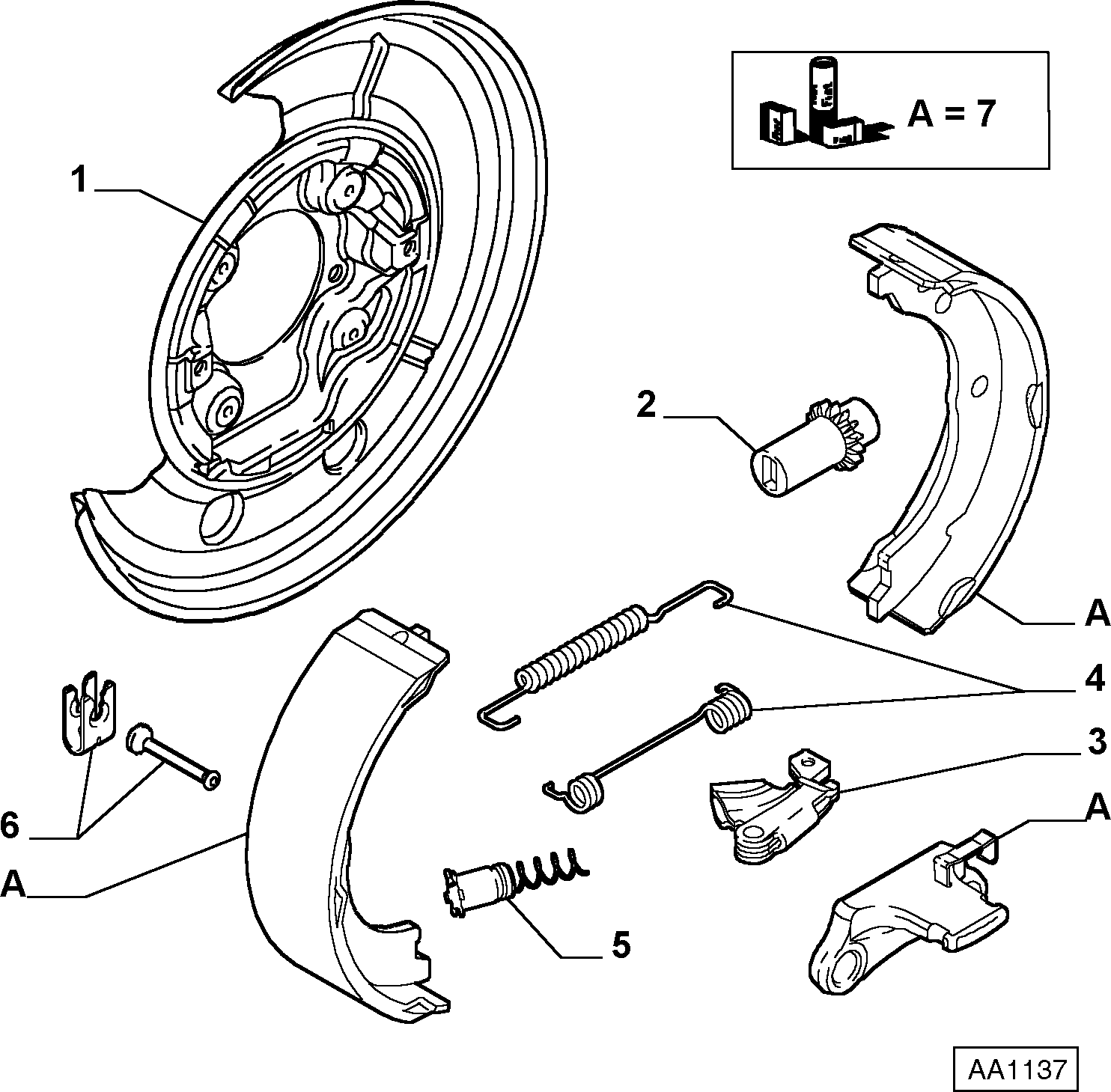 FIAT 9945373 - Adjuster, drum brake parts5.com